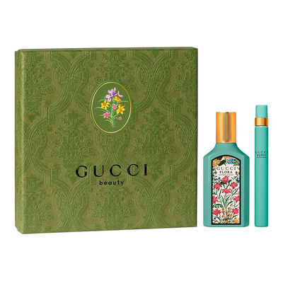 Kit Coffret Gucci Flora Gorgeous Jasmine Feminino Eau de Parfum